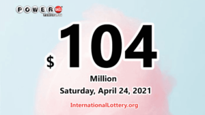 2021年4月21日的Powerball结果：一名玩家赢得了200万美元。