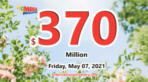 Mega Millions 奖池增加到 3.7 亿美元，共有 4 注获得二等奖。
